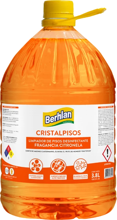 Cristalpisos Citronela, 3,8 L