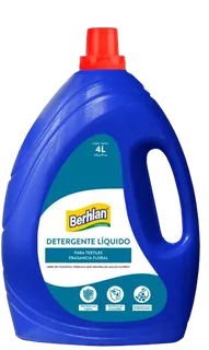 Detergente líquido lavadora, 4 L