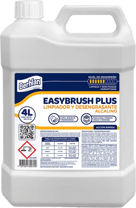 Easybrush Plus - limpiador y desengrasante, 4 L
