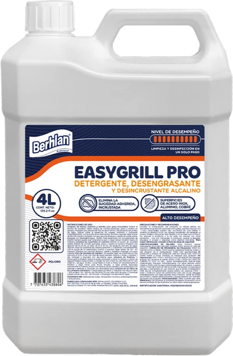 Easygrill Pro - detergente desengrasante, 4 L