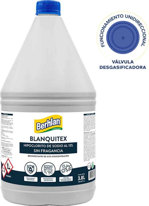 Hipoclorito concentrado 13%, 3,8 L