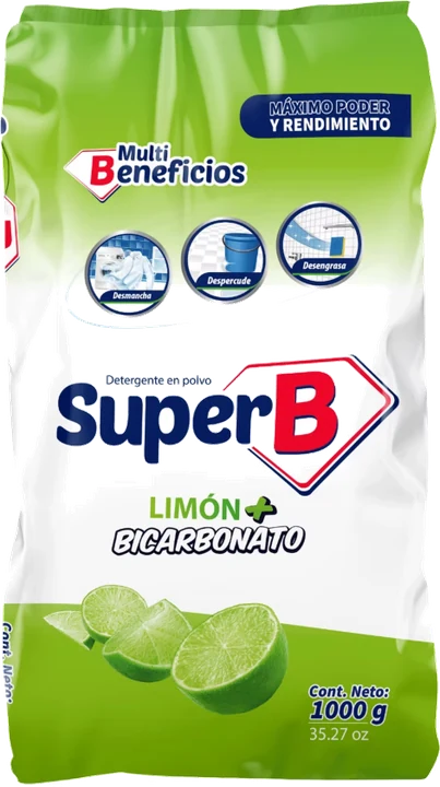 Detergente en polvo cítrico, 3 kg